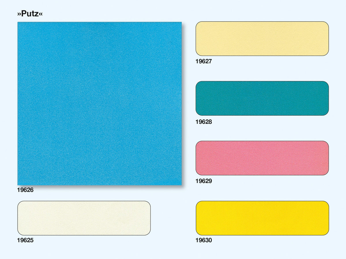 Preiser 19627 HO Scale Beige Plaster Wall Sheets Kit (3)