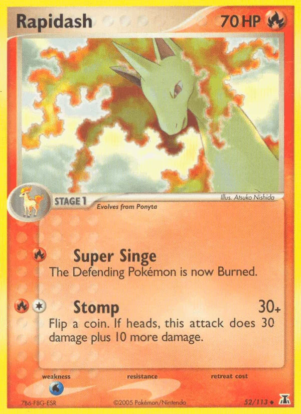 Rapidash (52/113) [EX: Delta Species]