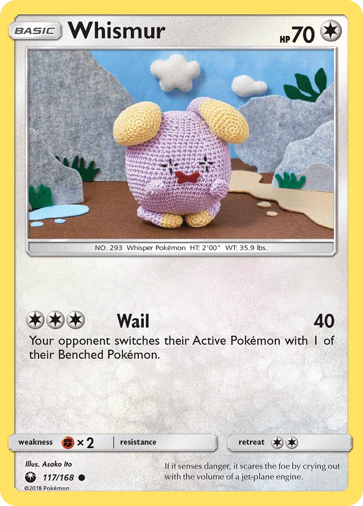 Whismur (117/168) [Sun & Moon: Celestial Storm]