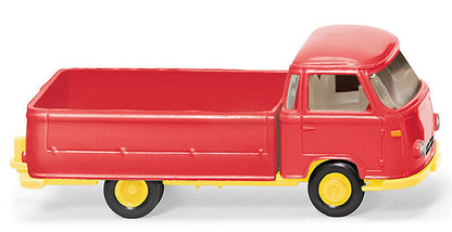 Wiking 027004 1/87 Borgward Flatbed Truck, Red
