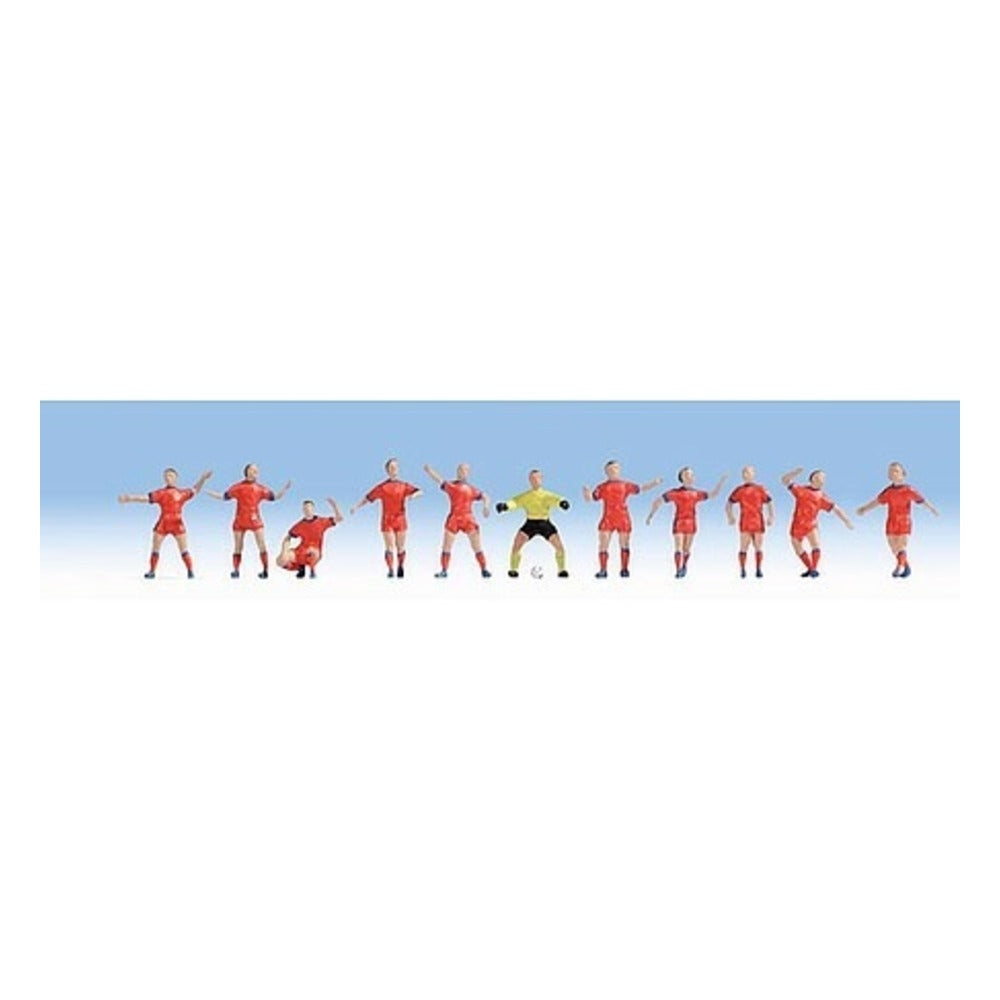 Noch 15987 HO Scale Czech Soccer Team -- pkg(11)