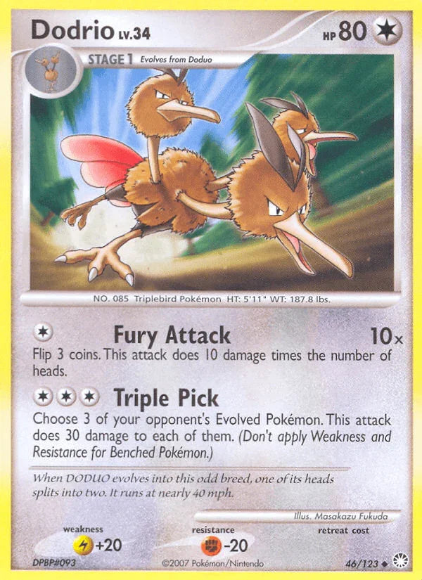Dodrio (46/123) [Diamond & Pearl: Mysterious Treasures]