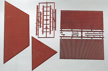 Piko 62803 G Scale Components: Tiled Roofs