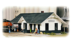 Walthers Cornerstone 933-3240 N Clarkesville Depot Kit