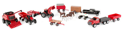 Ertl 44091 Scale Case Ih Vehicle Playset