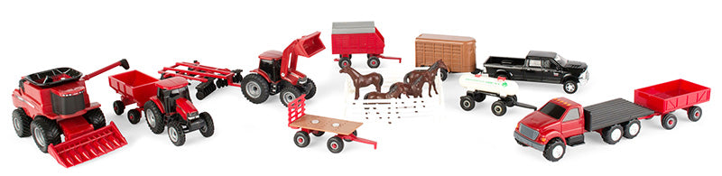 Ertl 44091 Case IH 20-Piece Vehicle Playset