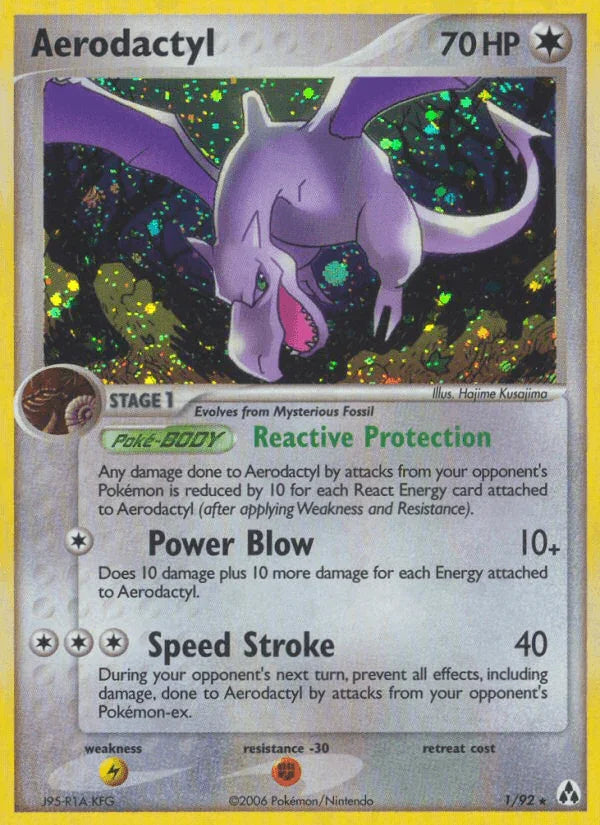Aerodactyl (1/92) [EX: Legend Maker]