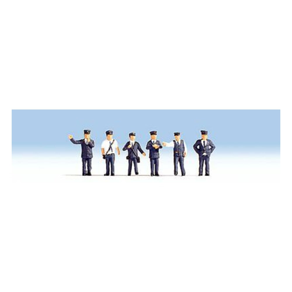 Noch 15274 HO Scale Denmark Railway Officials -- pkg(6)