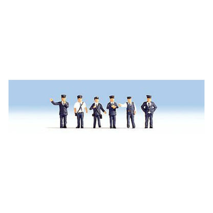 Noch 15274 HO Scale Denmark Railway Officials -- pkg(6)