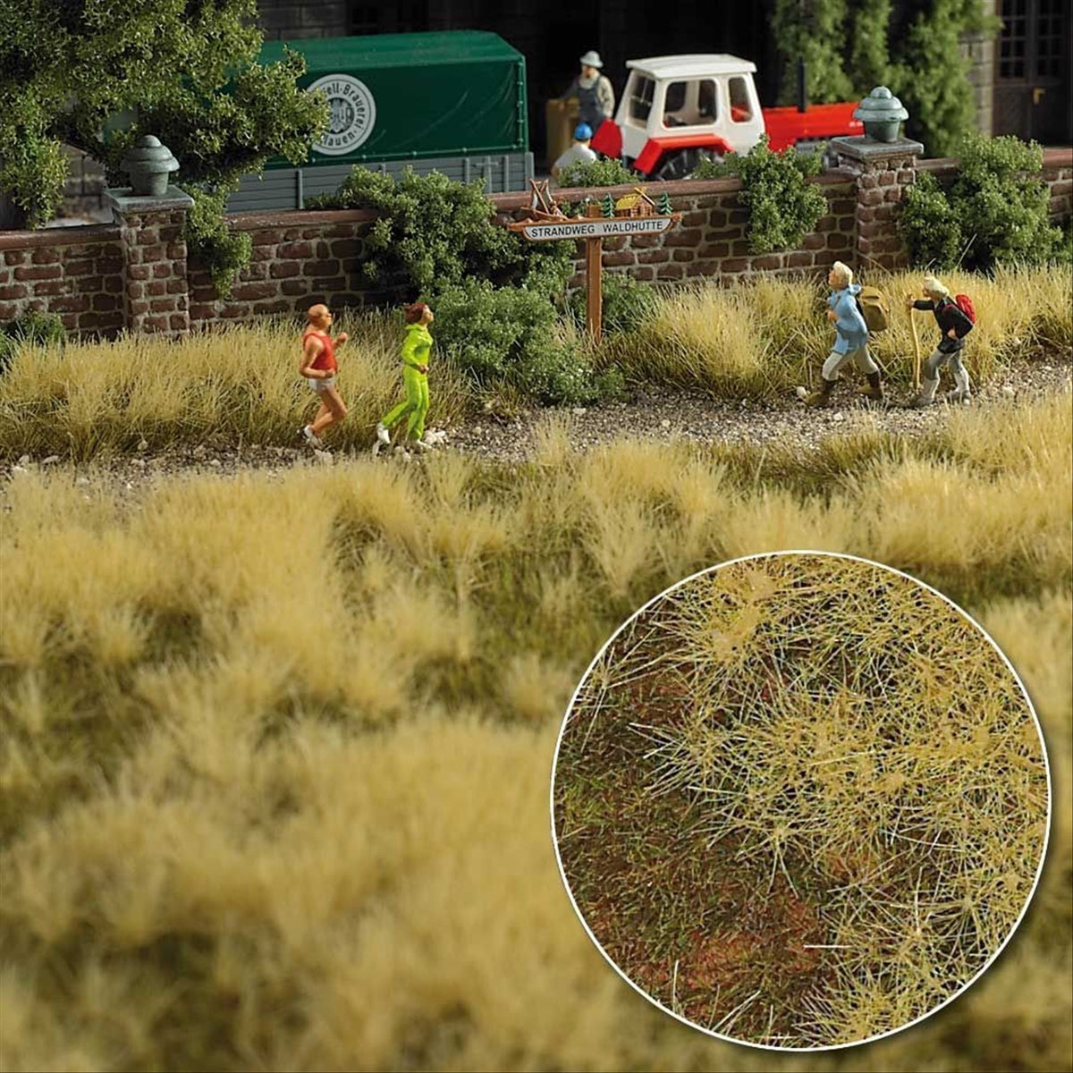 Busch 1305 All Scale Autumn Meadow Groundcover Grass Pad