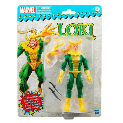Marvel Legends Retro Loki 6-Inch Action Figure