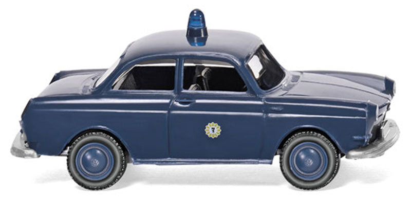 Wiking 086436 1/87 Scale Berlin Police - Volkswagen 1600 Patrol Car High