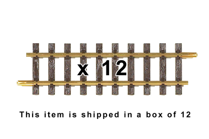 Piko 35201 G Scale G280 Straight Track, 11.0", Box of 12