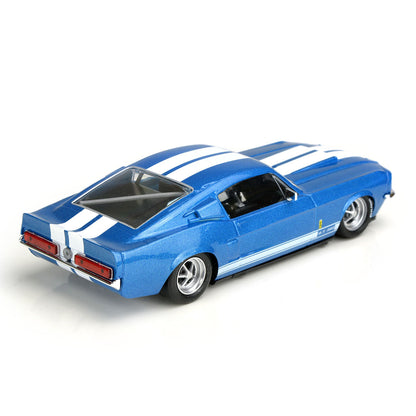 ThunderSlot 1967 Ford Shelby Mustang GT350 Blue Acapulco Thunder Slot Car 1/32