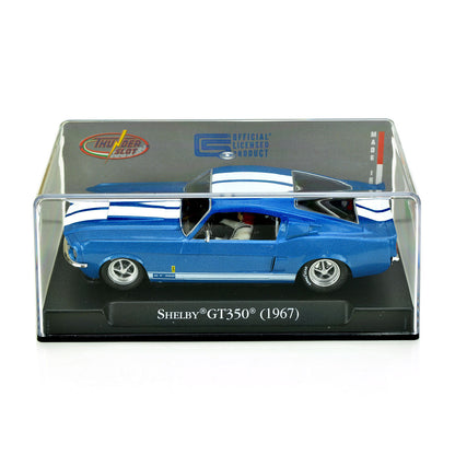 ThunderSlot 1967 Ford Shelby Mustang GT350 Blue Acapulco Thunder Slot Car 1/32