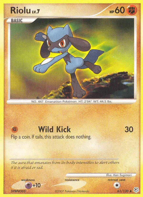 Riolu (61/130) [Diamond & Pearl: Base Set]