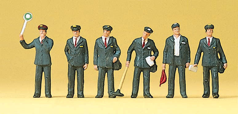 Preiser 10238 HO Scale Italian Railway Personnel Figures