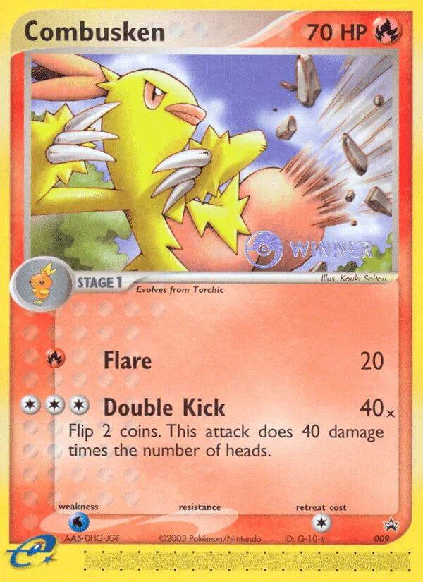 Combusken (009) [Nintendo: Black Star Promos]