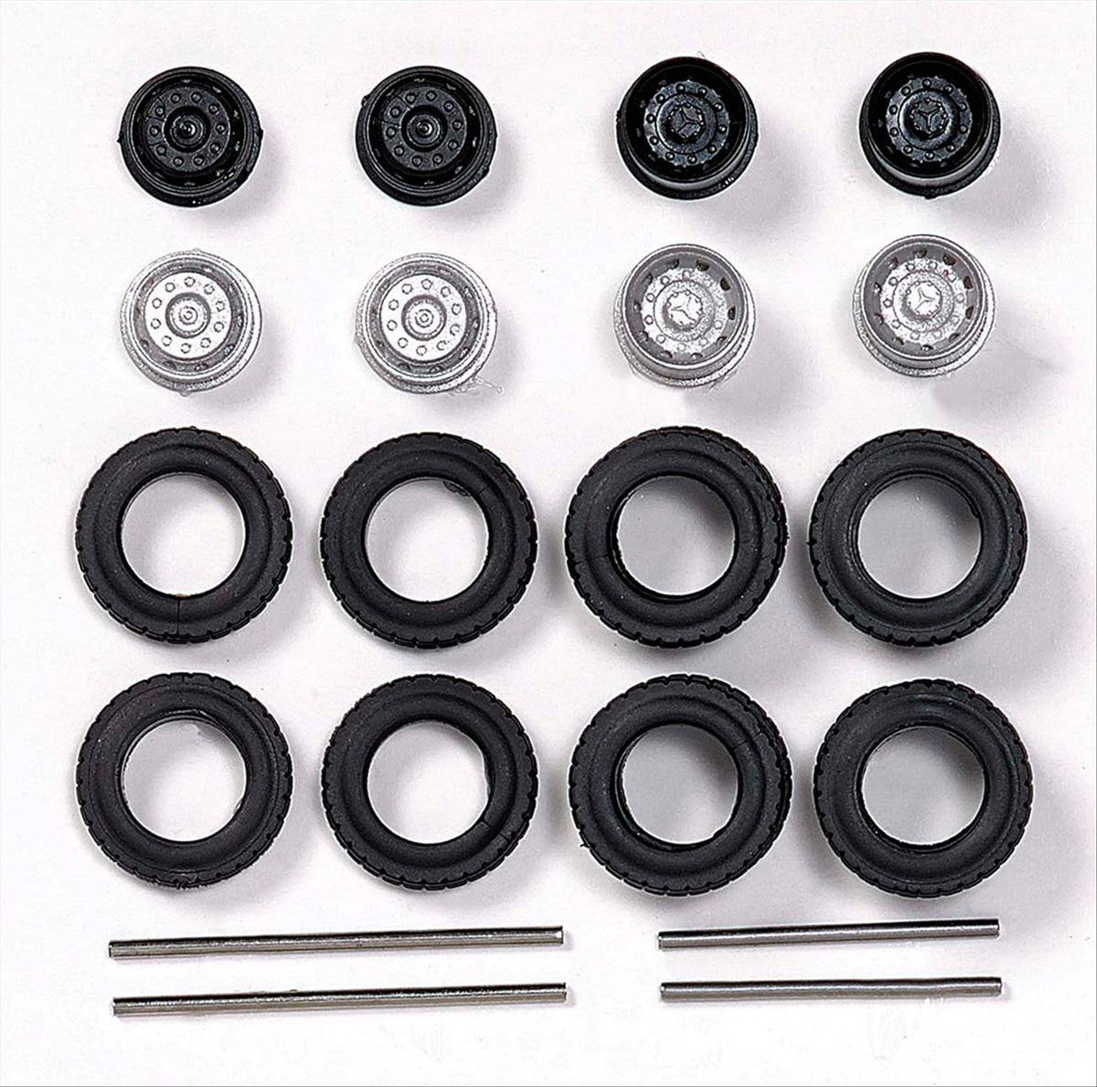 Busch 49958 HO Scale Fire Vehicle Tire Set