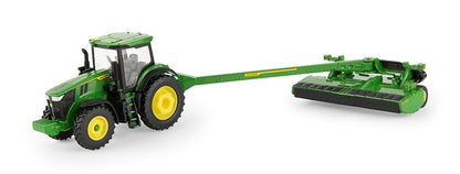 Ertl 45889 1/64 Scale John Deere 7R 270 Tractor And C500 Mower