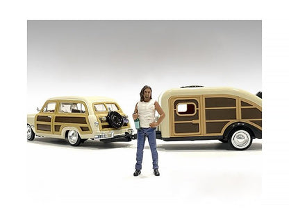 "Campers" Figure 3 for 1/24 Scale Models by American Diorama  free shipping USA