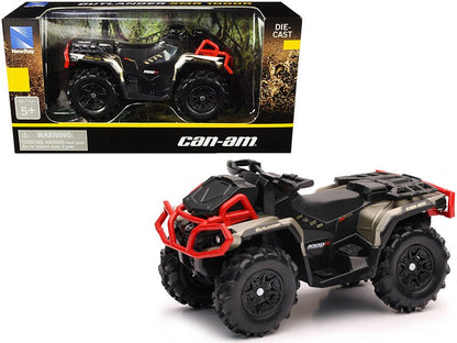 Can-Am Outlander XMR 1000R ATV Black and Gold Diecast Model by New Ray  free shipping USA