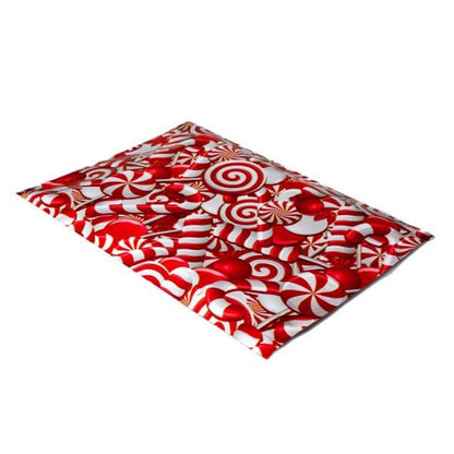 Candy Cane Christmas Poly Mailers Size 6x9 Shipping Bags