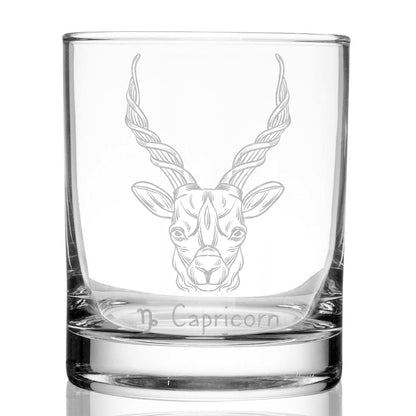 ZODIAC Whiskey Glasses by LumEngrave