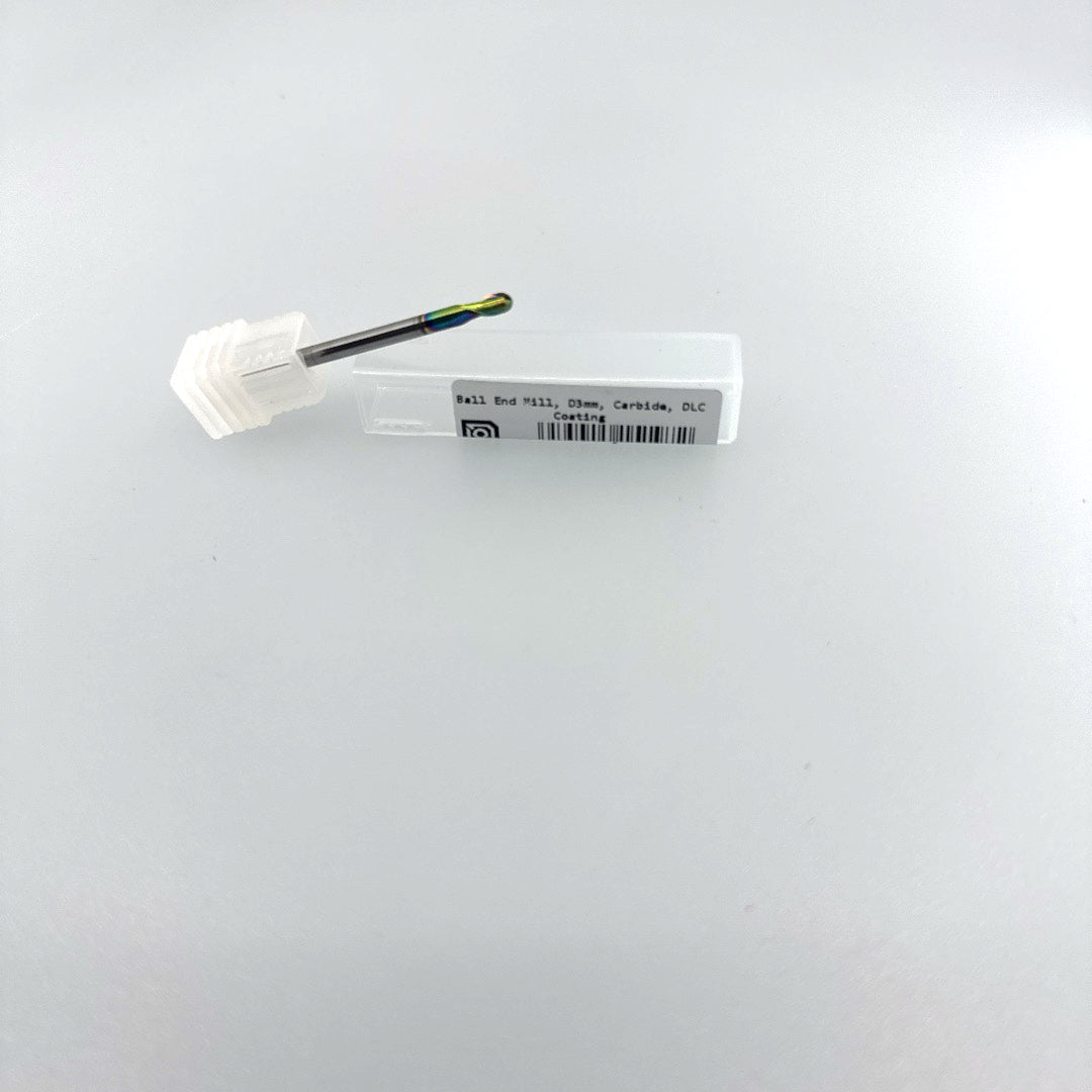 Carbide Endmills with DLC coating for CNC Machines (e.g. Milo CNC)