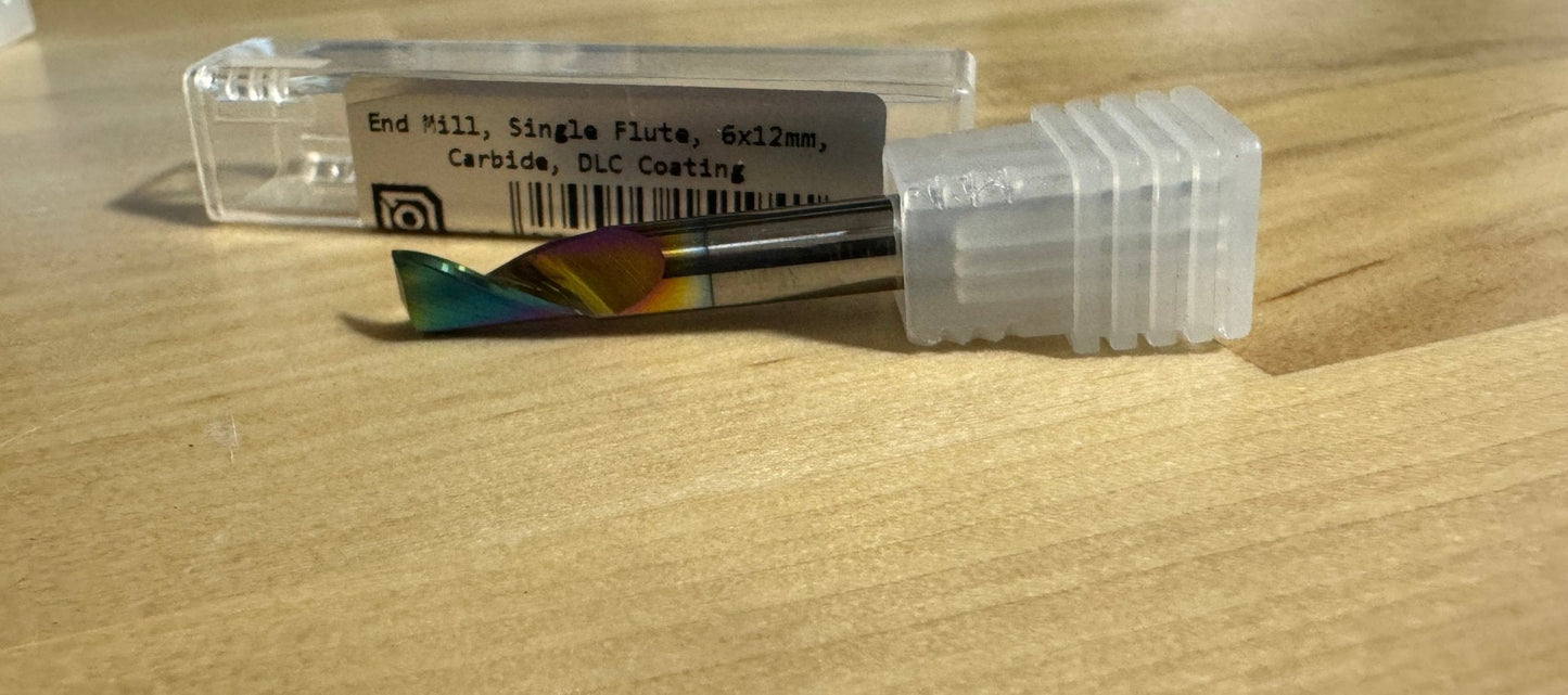 Carbide Endmills with DLC coating for CNC Machines (e.g. Milo CNC)