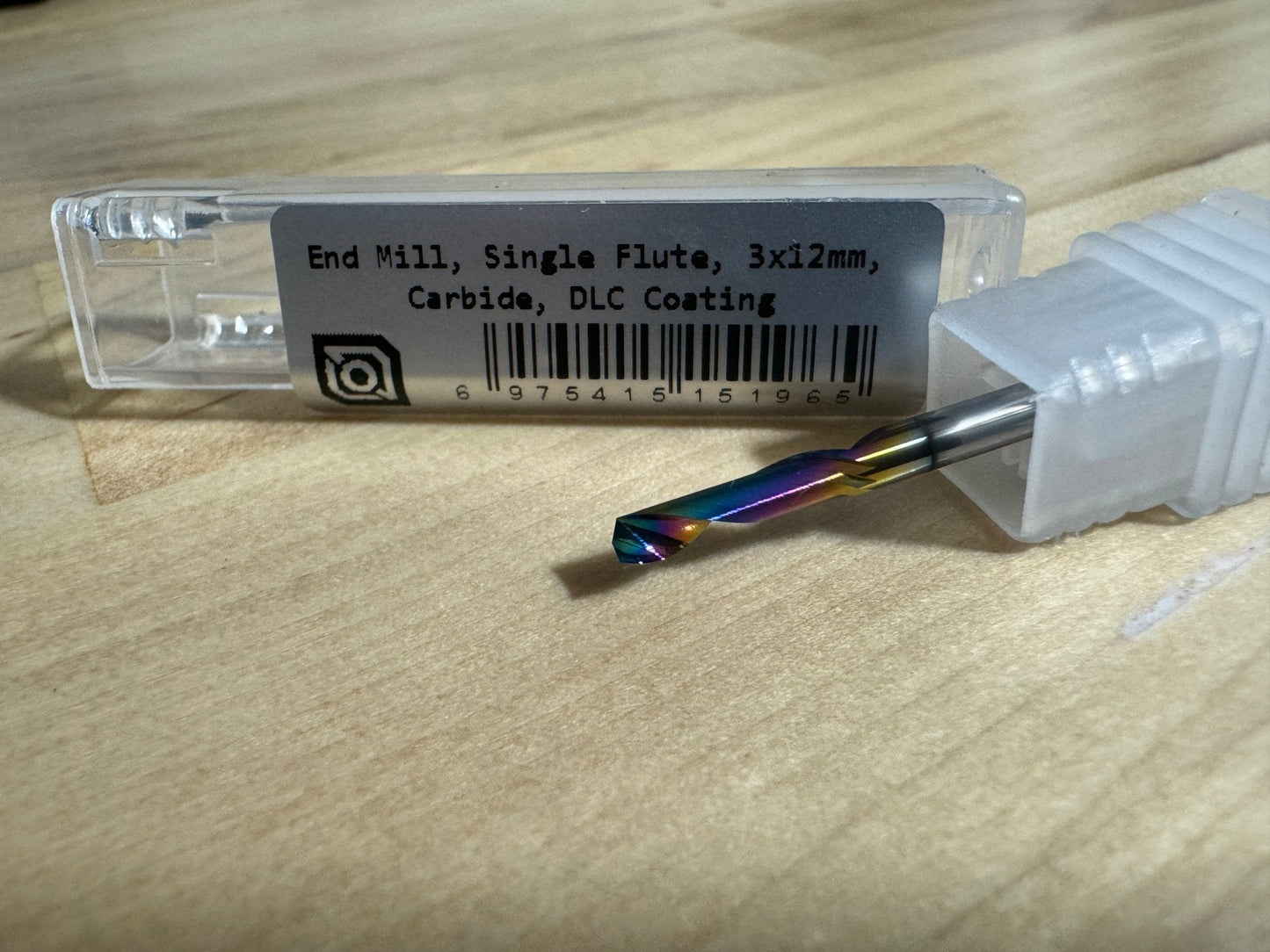 Carbide Endmills with DLC coating for CNC Machines (e.g. Milo CNC)