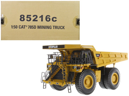 CAT Caterpillar 785D Mining Truck Yellow with Operator "Core Classics" Series 1/50 Diecast Model by Diecast Masters  free shipping USA