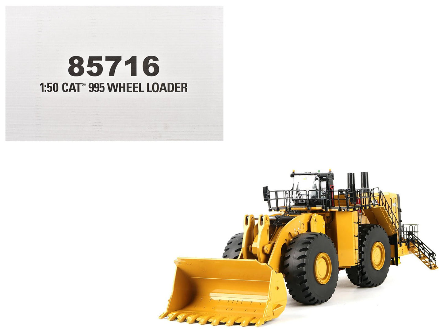 CAT Caterpillar 995 Wheel Loader Yellow "High Line Series" 1/50 Diecast Model by Diecast Masters  free shipping USA