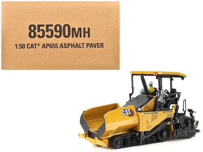 CAT Caterpillar AP655F Asphalt Paver Yellow "Core Classics" Series 1/50 Diecast Model by Diecast Masters  free shipping USA