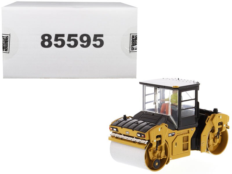 CAT Caterpillar CB-13 Tandem Vibratory Roller with Cab and Operator "High Line Series" 1/50 Diecast Model by Diecast Masters  free shipping USA