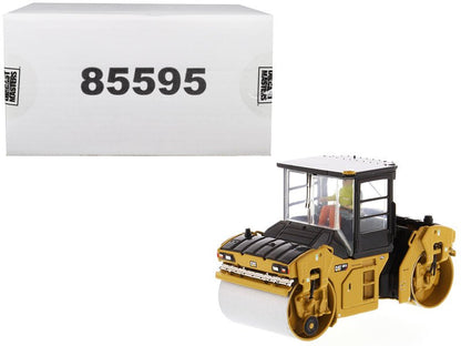 CAT Caterpillar CB-13 Tandem Vibratory Roller with Cab and Operator "High Line Series" 1/50 Diecast Model by Diecast Masters  free shipping USA