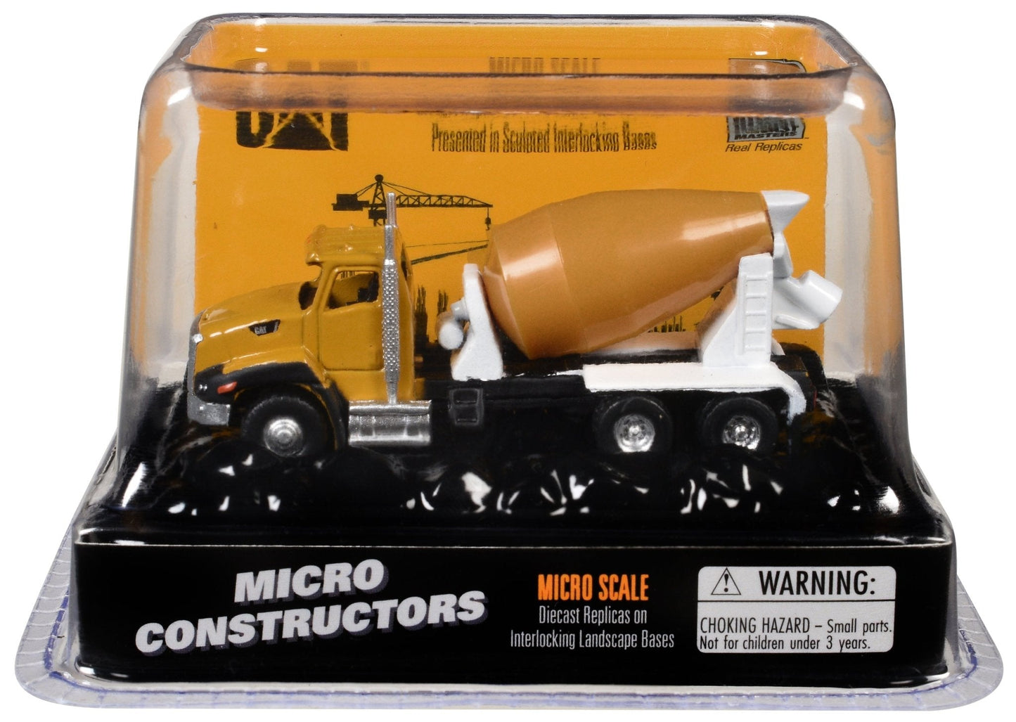 CAT Caterpillar CT660 Concrete Mixer Yellow "Micro-Constructor" Series Diecast Model by Diecast Masters  free shipping USA