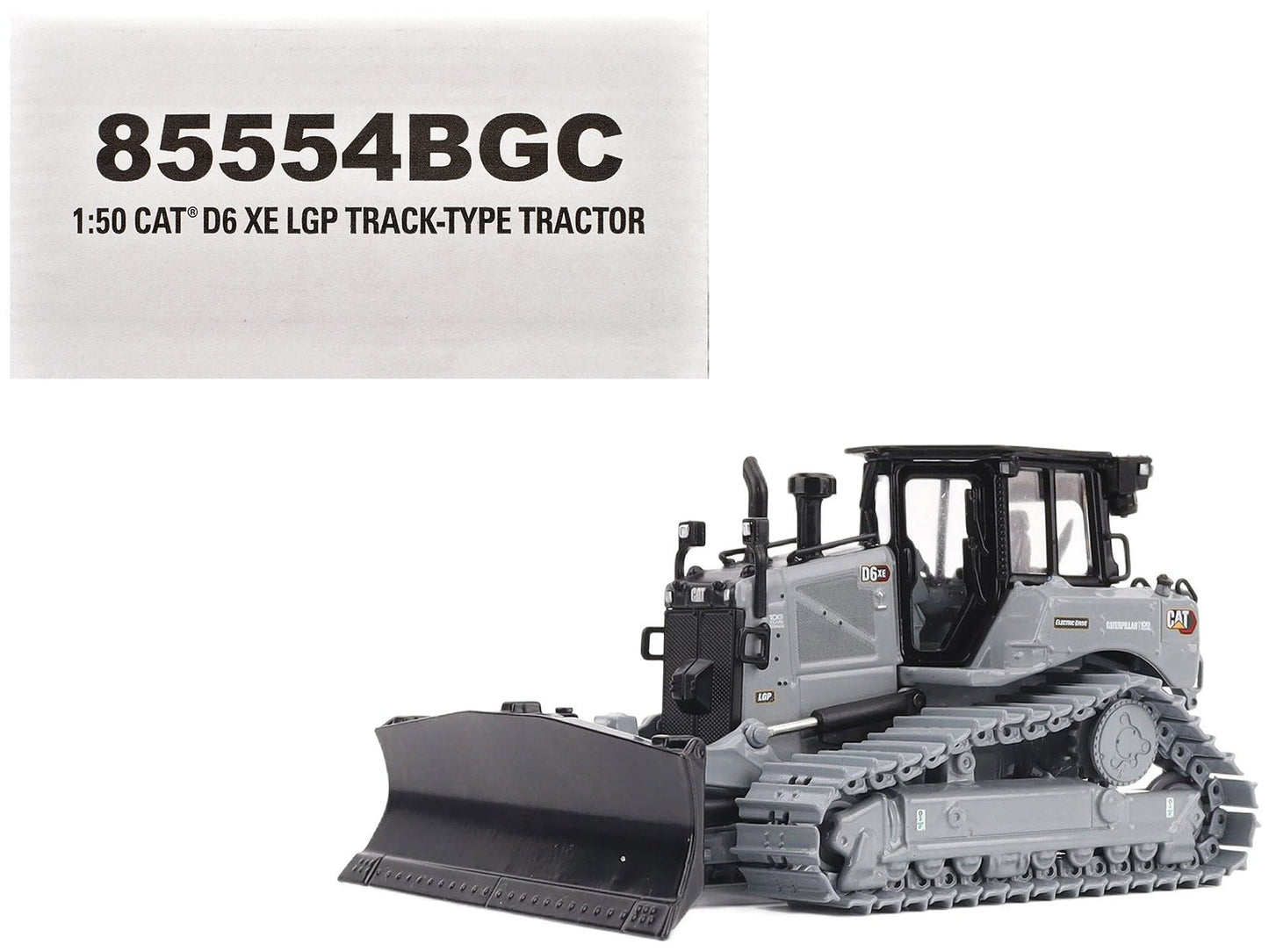 CAT Caterpillar D6 LGP VPAT Track Type Tractor with Operator Gray "Centennial Series" 1/50 Diecast Model by Diecast Masters  free shipping USA