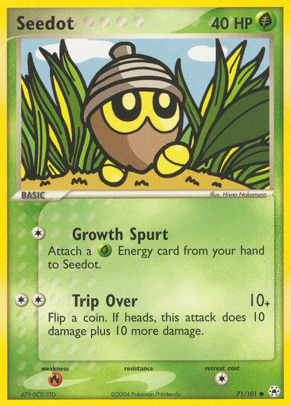 Seedot (71/101) [EX: Hidden Legends]