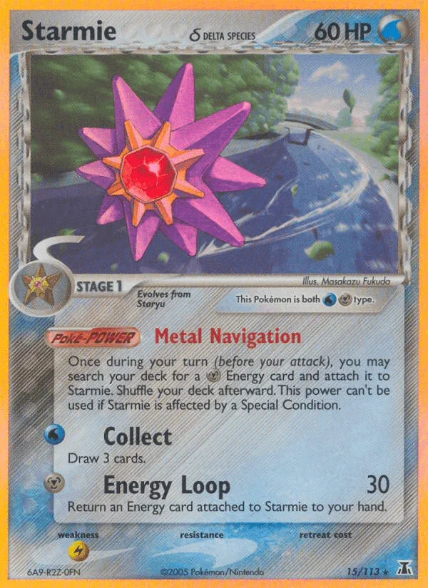 Starmie (15/113) (Delta Species) [EX: Delta Species]