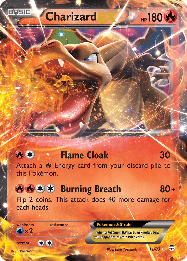 Charizard EX (11/83) [XY: Generations]