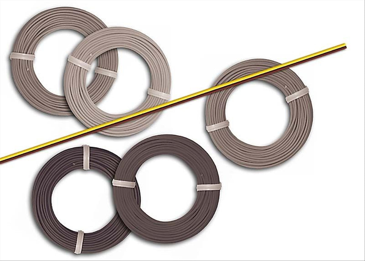 Busch 1780 All Scale 2-Conductor Flat Cable, 5m