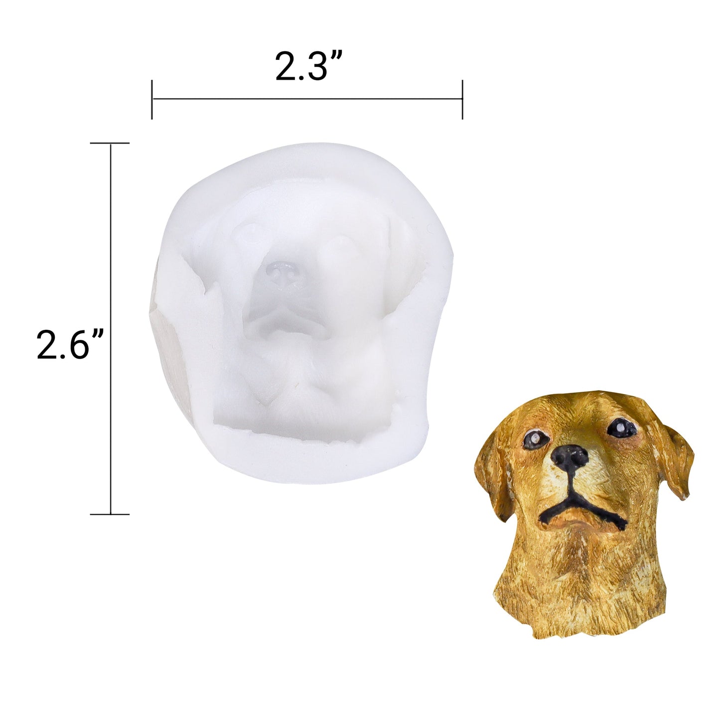 TP009 Pet Head Silicone Mold