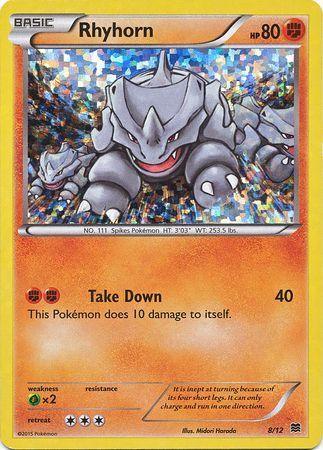 Rhyhorn (8/12) [McDonald's Promos: 2015 Collection]