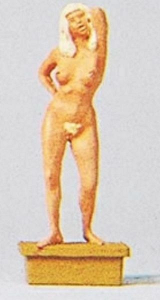 Preiser 29059 HO Scale Individual Figure - Working People Nude Model