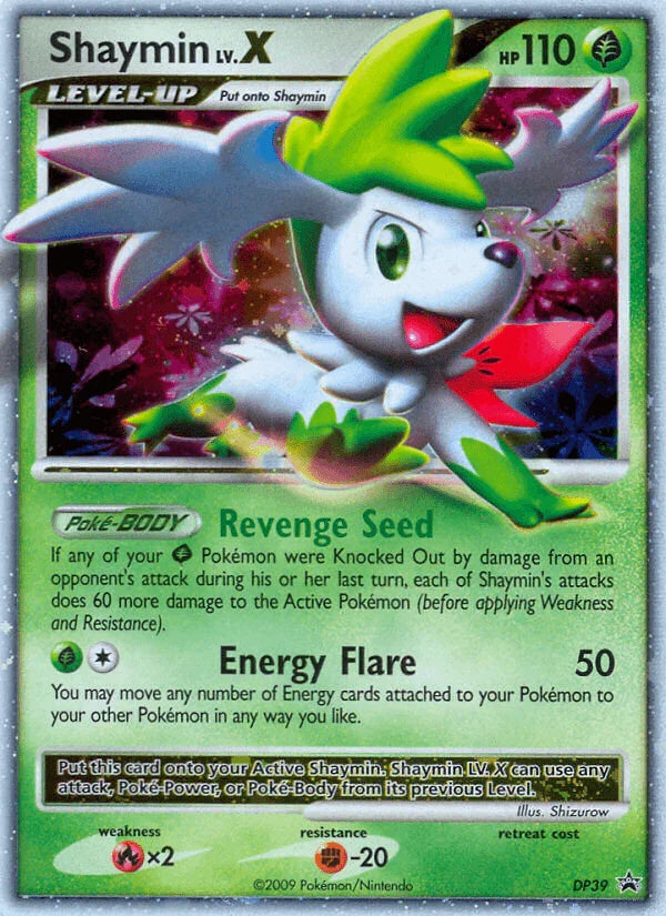 Shaymin LV.X (DP39) [Diamond & Pearl: Black Star Promos]