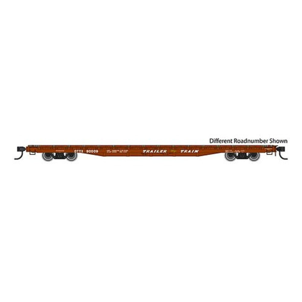 Walthers Mainline 5344 HO Scale 60' Pullman-Standard Flatcar OTTX #90147