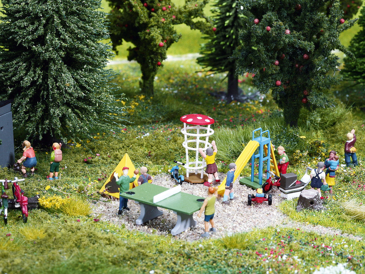 Noch 14814 HO Scale Playground Accessories Set