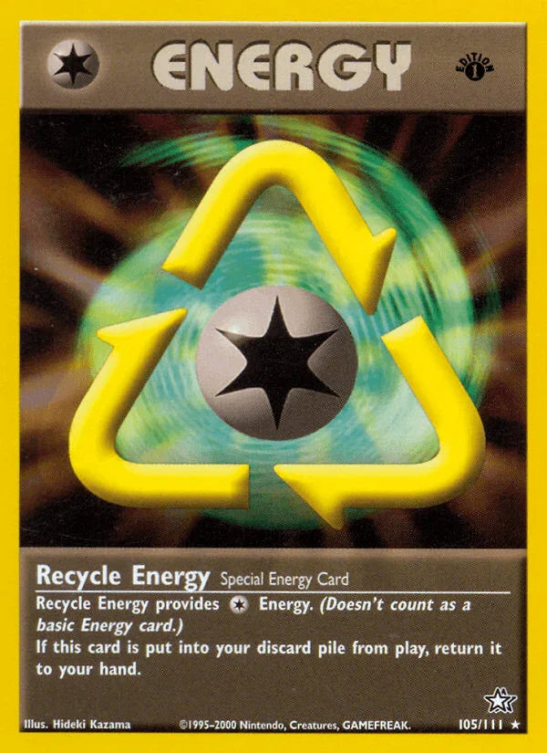 Recycle Energy (105/111) [Neo Genesis 1st Edition]