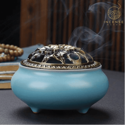 Ceramic Incense Holder by incenseocean